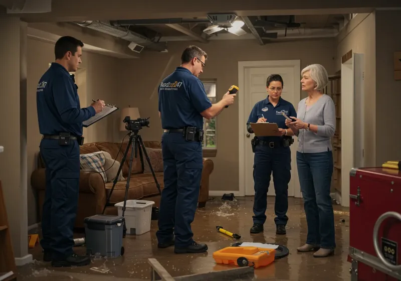 Water Damage Assessment and Insurance Documentation process in Tiltonsville, OH
