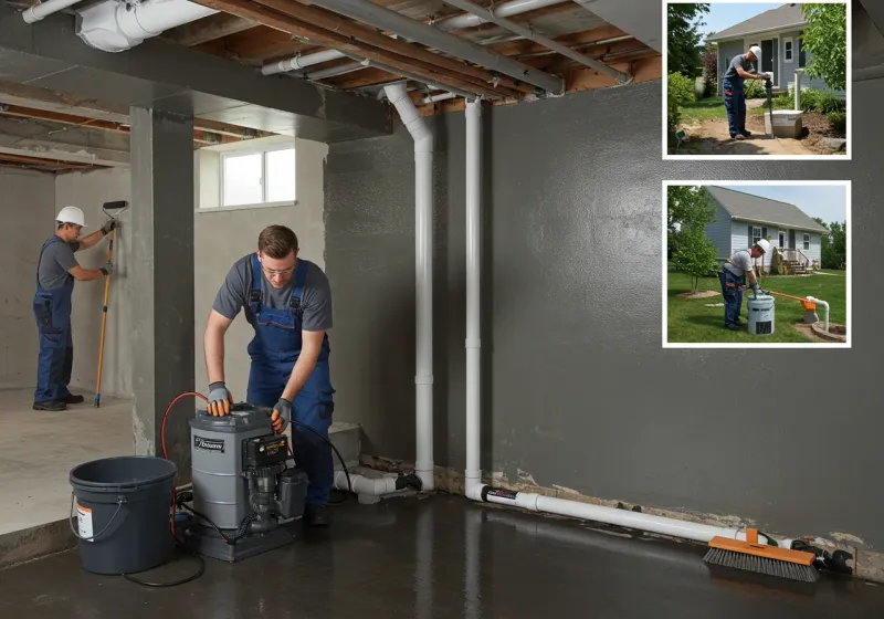 Basement Waterproofing and Flood Prevention process in Tiltonsville, OH